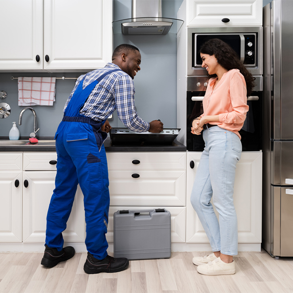 what kind of warranty do you offer on your cooktop repair services in Williamsburg VA